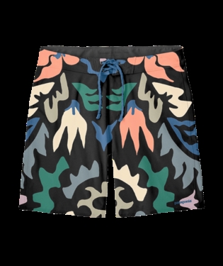 Patagonia Mens Hydropeak Boardshorts - 18 in. - Kaleido: Black